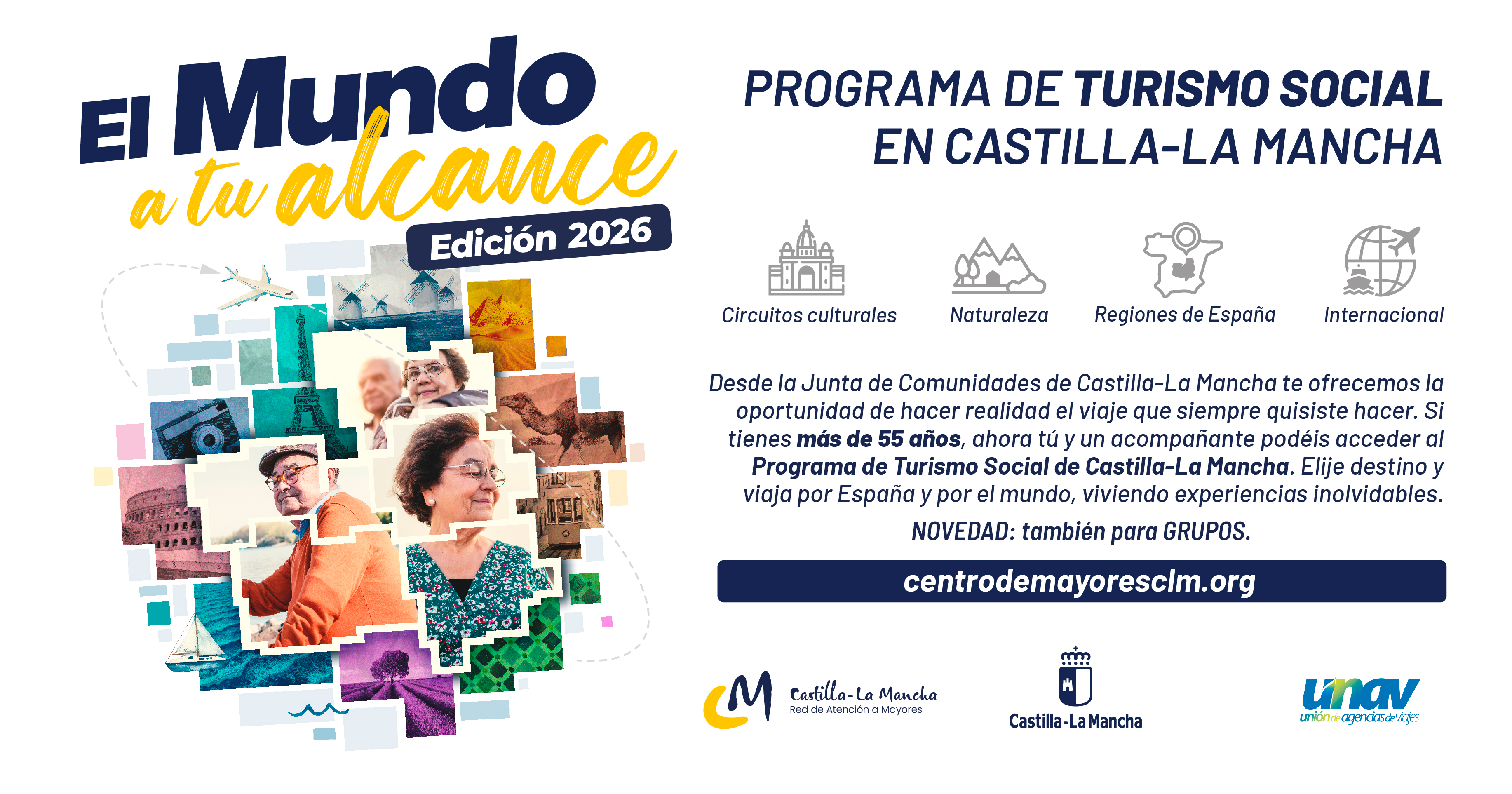 Turismo social Castilla-La Mancha 2026